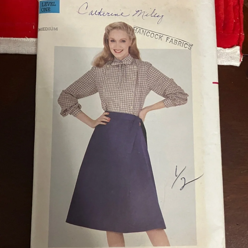 Lot of 5 Vintage 1980s Butterick & Simplicity Sewing Patterns Size Medium,14 &12